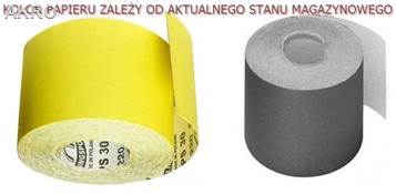 Arkusz ścierny 115mm na metry PA010 granulacja 60